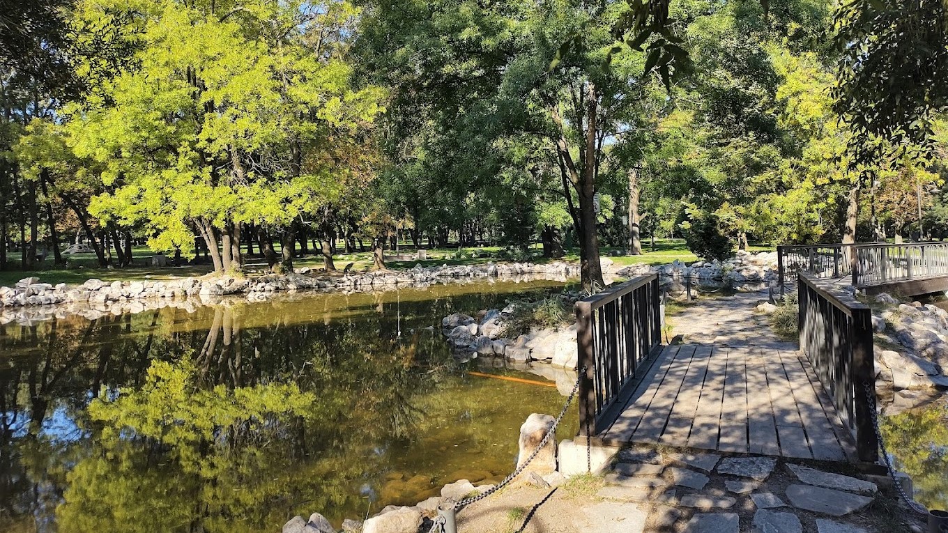 a lake in west park sofia