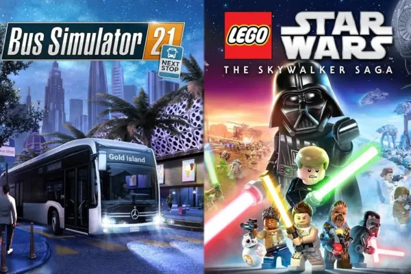 Bus Simulator 21 and Lego Star Wars